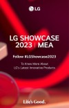حضور محصولات رونمایی شده در رویداد بزرگ LG Showcase MEA 2023 در هر خانه‌ای ضروری است.